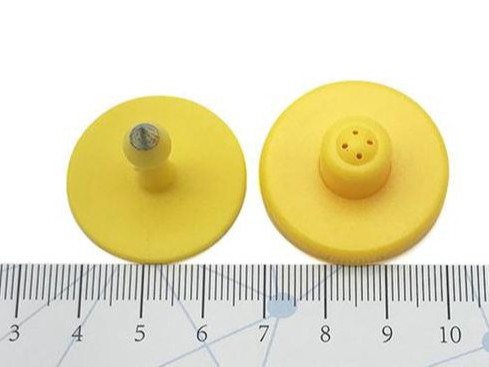 RFID家畜管理追蹤標(biāo)簽 無源圓形動(dòng)物耳標(biāo)